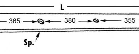 GUIDA PISTONE LUNGHEZZA 1200 mm. TIPO GALLIGNANI - L'AGRICOLA RICAMBI - 58318