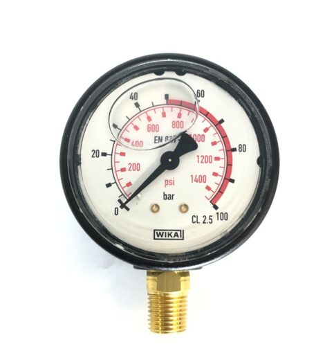 MANOMETER 100 BAR DIAMETER 63 mm. 1/4 "CONNECTION - CERMAG - 25236