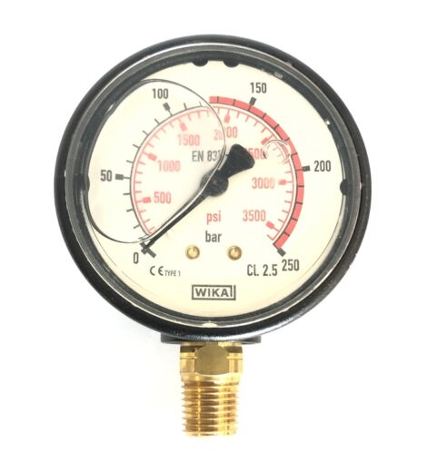 GAUGE 250 BAR DIAMETER 63 mm. 1/4 "CONNECTION - CERMAG - 25239