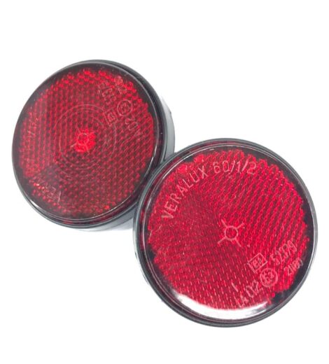 CATADIOTTRO ROSSO ROTONDO DIAMETRO 60 mm. - CERMAG - 35171