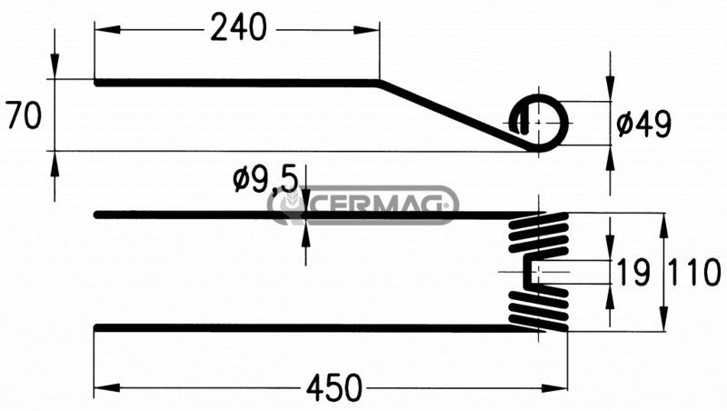 DENTE GIRELLO - CERMAG - 56411