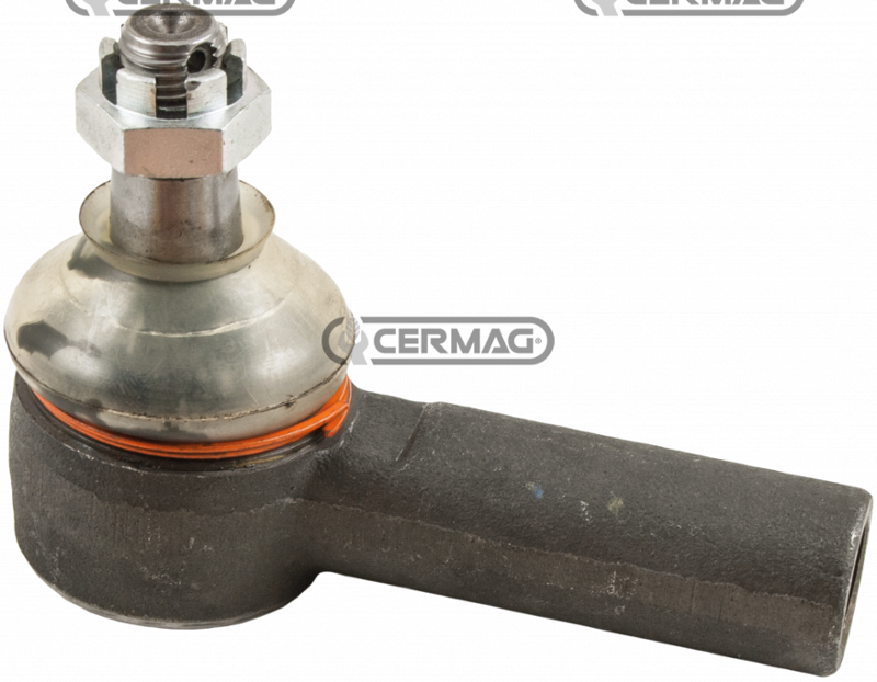Testina Sterzo Filettata Perno 16x1 Sx | Adattabile A Carraro 5057504 | Ricambio Ama Per Trattori