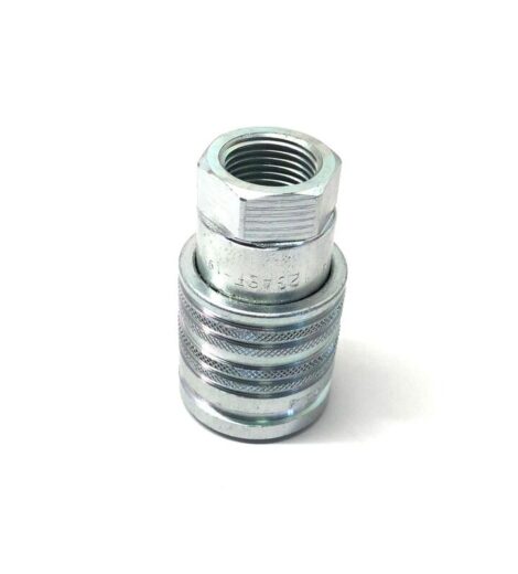 FEMALE QUICK COUPLING PUSH-PULL 1/2 " WITH VALVE - CERMAG - 80388