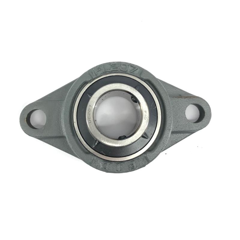 SUPPORTO UCFL207 2 FORI CON CUSCINETTO DIAMETRO 35 mm. - AFTERMARKET - UCFL207