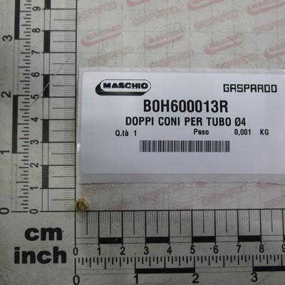 DOPPIO CONO PER TUBO DIAMETRO 4 mm. - FERABOLI - B0H600013R