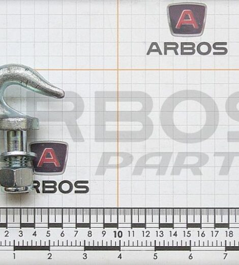 GANCIO FILETTATO TIRANTE CATENA SOLLEVATORE CON DADO - GOLDONI - 00009701