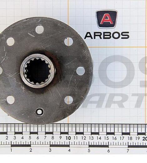 FLANGIA PORTA ZAPPE FRESA MODELLO 21 - GOLDONI - 00015139