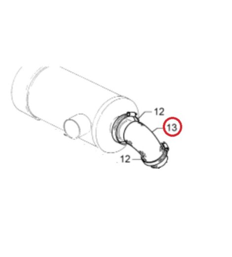 AIR SUCTION HOSE - GOLDONI - 00034496