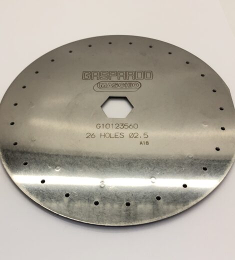 DISCO A 26 FORI DIAMETRO 2,5 mm. PER SEMINA GIRASOLI - GASPARDO - G10123560R