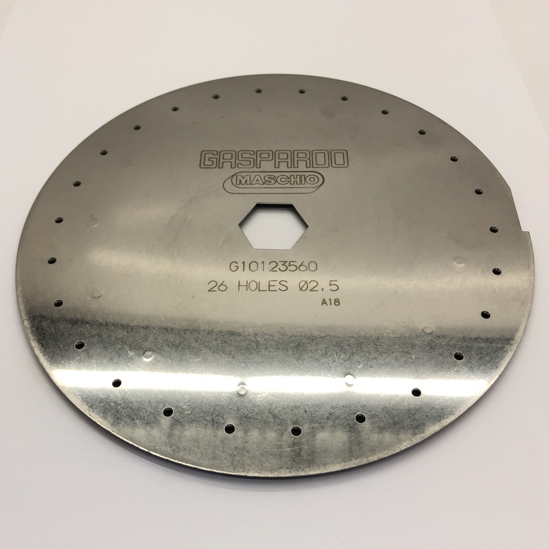 DISCO A 26 FORI DIAMETRO 2,5 mm. PER SEMINA GIRASOLI - GASPARDO - G10123560R