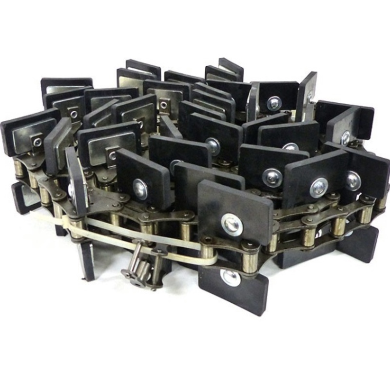 Catena A Macchina Del Motore Con La Parte Della Ruota Del Dente Del