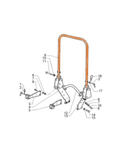 PROTECTION FRAME - GOLDONI - 00006881
