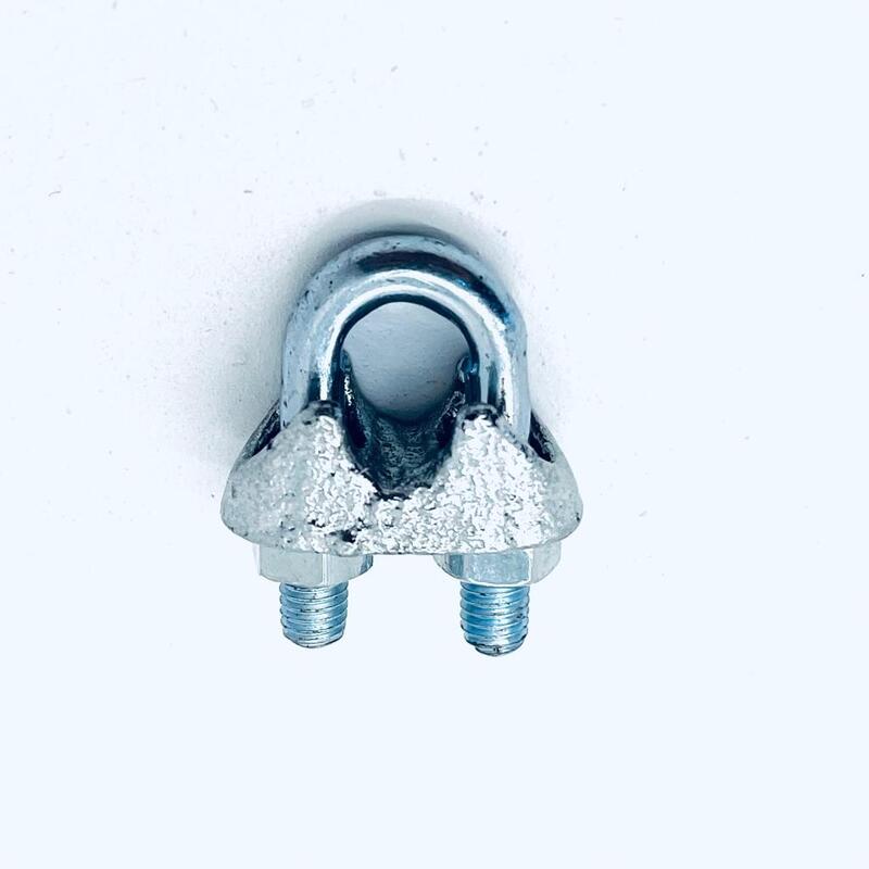 MORSETTO A CAVALLOTTO PER CORDA DIAMETRO 20-24 mm. - CERMAG - 60102 - immagine 2