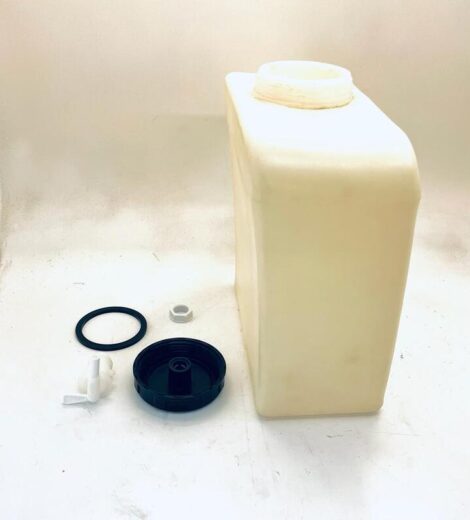 SERBATOIO CISTERNA LAVAMANI UNIVERSALE CON RUBINETTO - AFTERMARKET - LAVAMANI