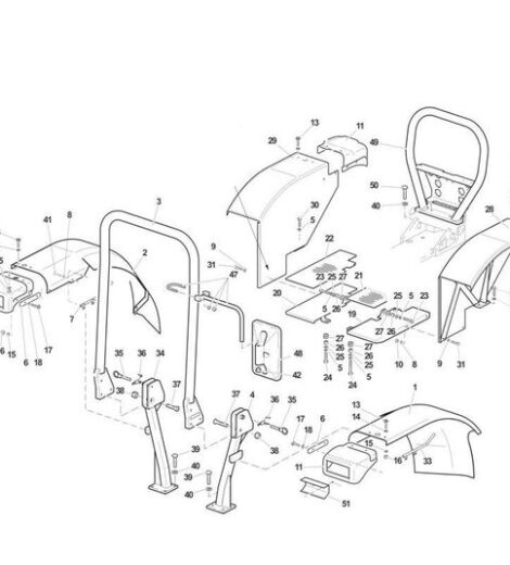 SUPPORTO FANALINO ANTERIORE DESTRO - POSTERIORE SINISTRO - BCS - 57375344