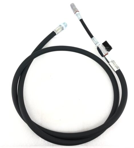 GREASING HOSE 1,5 m. WITH TAP AND HEAD - CERMAG - 20110