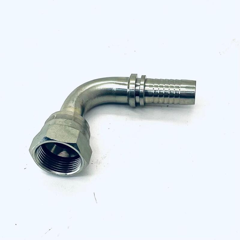 RACCORDO CURVO FILETTO JIC 1'5/16" PER TUBO DIAMETRO 3/4" = 19 mm. - CERMAG - 80221