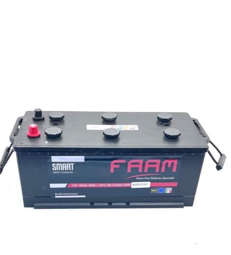 BATTERIA 160Ah 950A 52x22xH22 POLI UNITI - AFTERMARKET - 160FA