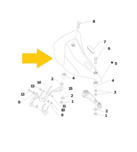 FRONT PROTECTION CARTER - BCS - 59258861