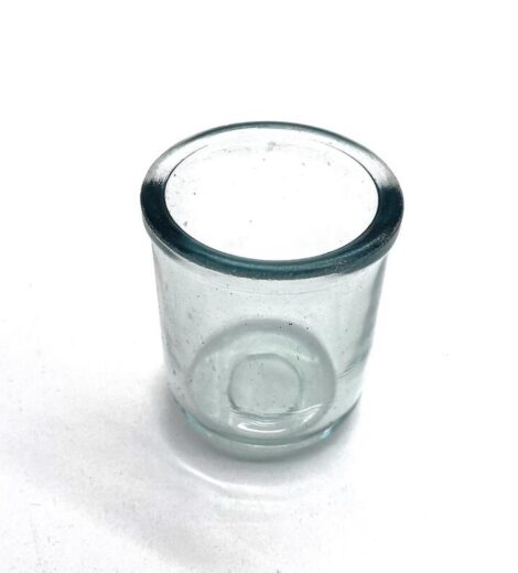 VASCHETTA IN VETRO POMPA ALIMENTAZIONE DIAMETRO 53 mm LUNGHEZZA 61 mm. - CERMAG - 11277