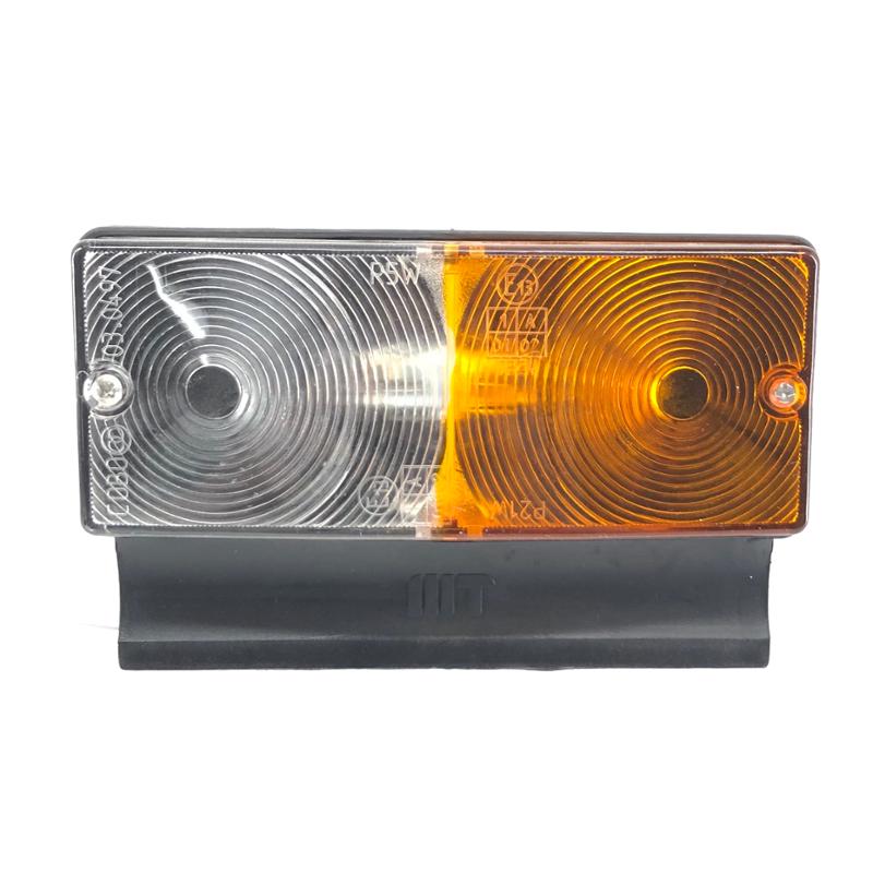 LEFT FRONT LIGHT WITH INCLINED BASE - CERMAG - 35108