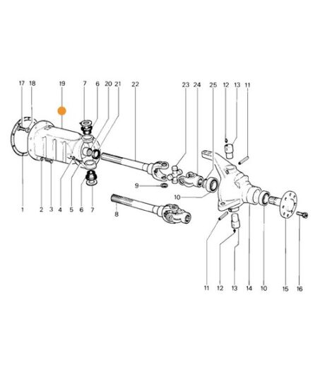 RIGHT FIXED CAP WITHOUT DRIVE DISCONNECT HOLE - ANTONIO CARRARO - 6020006