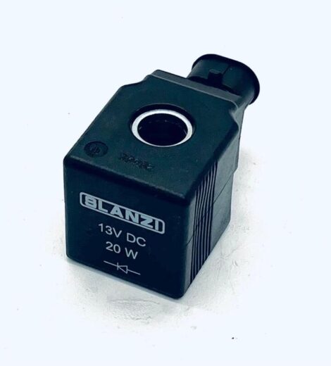 BOBINA SOLENOIDE PER ELETTROVALVOLA 12V. - 20W - LANDINI - 6532257M1
