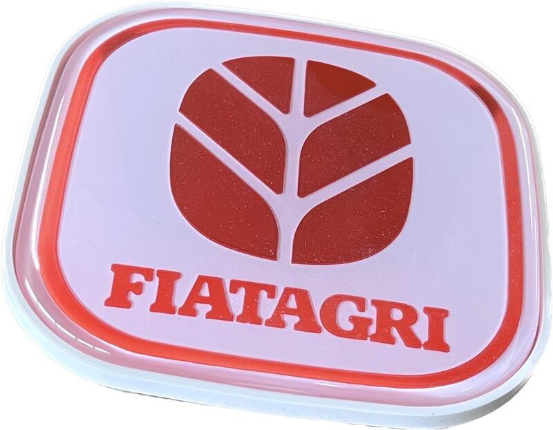 FREGIO ANTERIORE FIAT DIAMETRO 95 Mm LOGO ROSSO