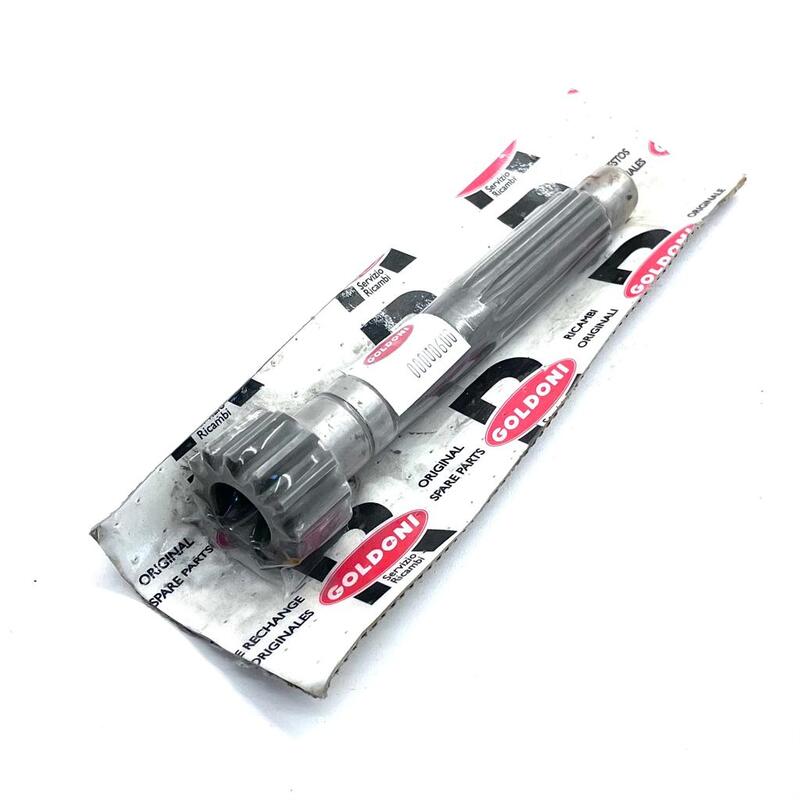 PRIMARY SHAFT WITH 12 TEETH LENGTH 600 mm. - GOLDONI - 00000600 - Image 2