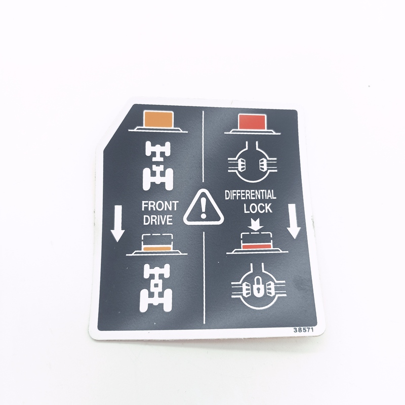 DECALCOMANIA BLOCCAGGIO DIFFERENZIALE E DOPPIA TRAZIONE - GOLDONI - 00038571