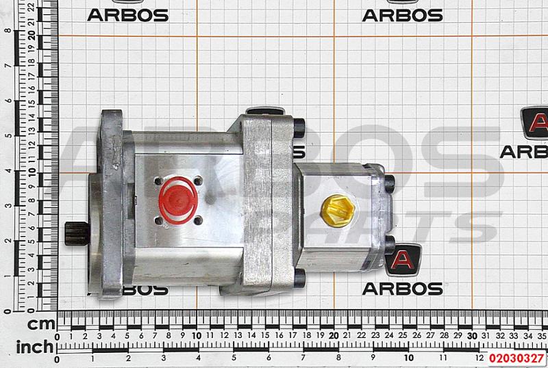 DOUBLE HYDRAULIC PUMP 2P 14 / 1.7 - GOLDONI - 02030327