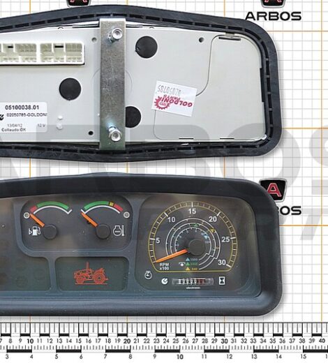 STRUMENTO MULTIFUNZIONE 3000 GIRI / 1' - GOLDONI - 02050785