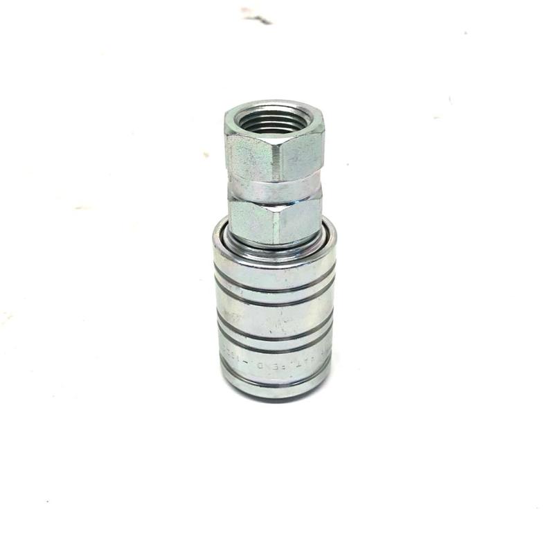 INNESTO RAPIDO FEMMINA A VALVOLA 1/2" NPT CONICO PUSH-PULL - CERMAG - 80553