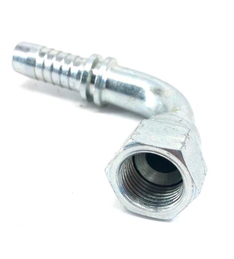 RACCORDO CURVO FILETTO JIC 1'3/16" PER TUBO DIAMETRO 3/4" = 19 mm. - CERMAG - 81077