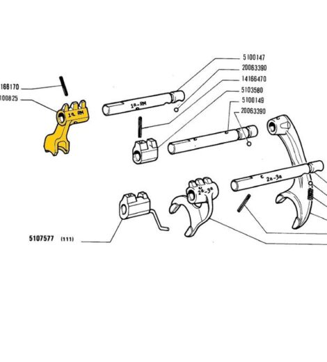 FORCELLA INTERNA CAMBIO - AFTERMARKET - 5100825