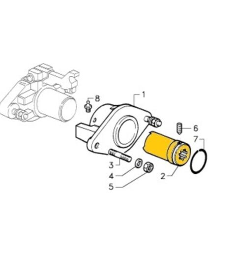 MANICOTTO CALETTATO FISSO LUNGHEZZA 145,5 mm. - AFTERMARKET - 00019576