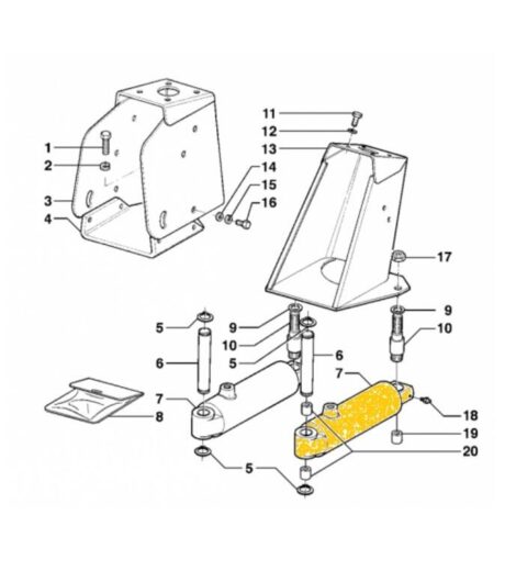 IDROGUIDE CYLINDER - ANTONIO CARRARO - 23401006