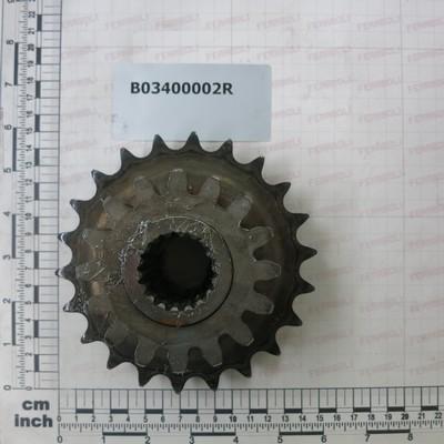 INGRANAGGIO DOPPIO A 16 E 22 DENTI CON MOZZO - FERABOLI - B03400002R