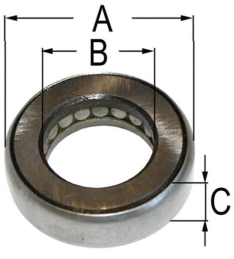CUSCINETTO REGGISPINTA 55,7x32,2x16,2 - AFTERMARKET - VPJ2407