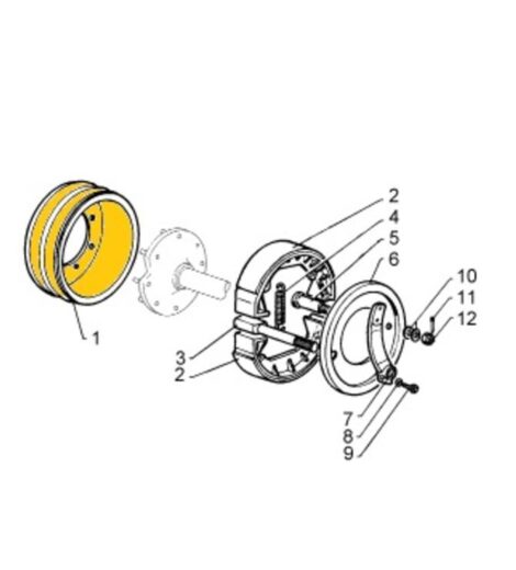 TAMBURO FRENO - GOLDONI - 00001389