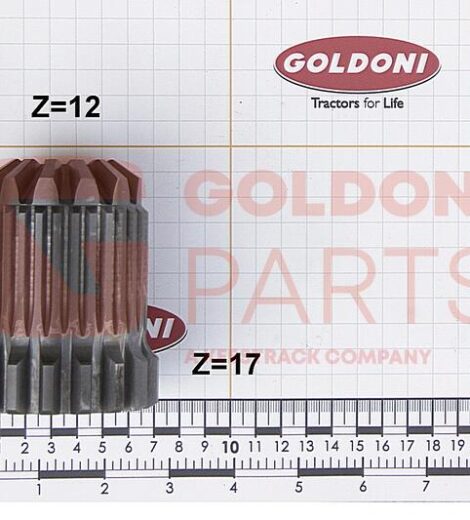 FRONT LEFT - REAR RIGHT PLANETARY GEAR Z=12 Z=17 - GOLDONI - 00004399