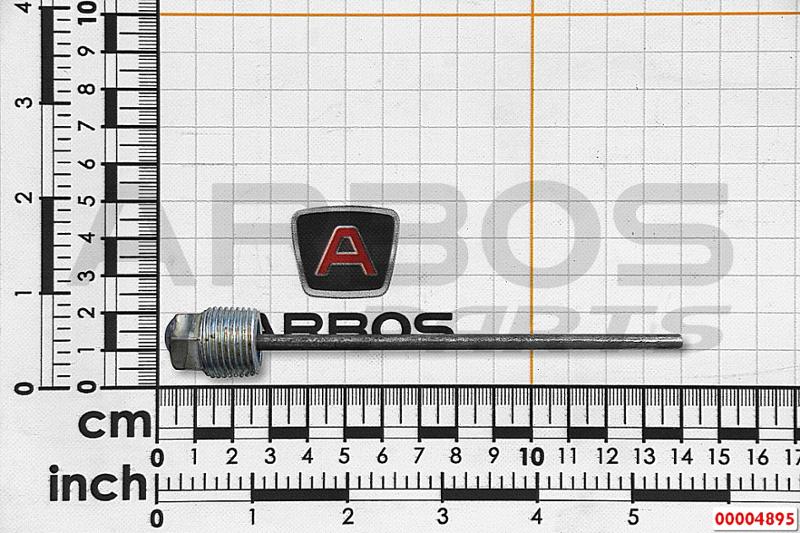 THREADED CAP WITH OIL LEVEL DIPSTICK - GOLDONI - 00004895