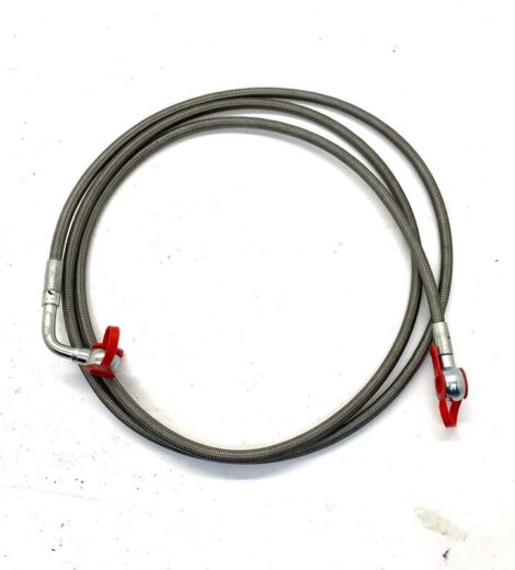 TUBO FLESSIBILE FRENO DESTRO - SAME - LAMBORGHINI - HURLIMANN - DEUTZ FAHR - 0.014.0537.3