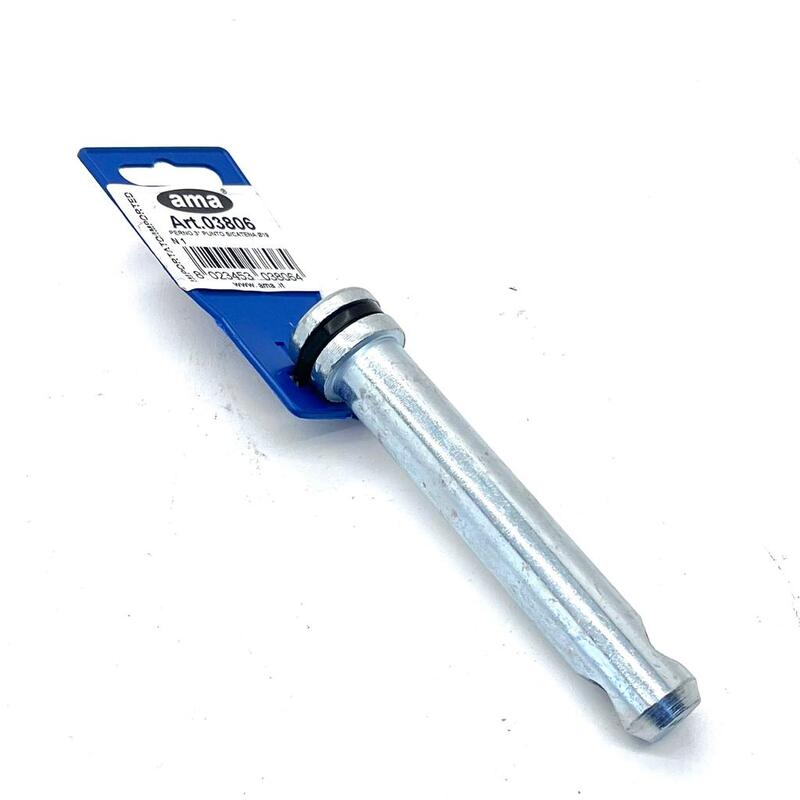 PERNO TERZO PUNTO DIAMETRO 19 LUNGHEZZA TOTALE 125 mm. - AMA RICAMBI - 03806 - immagine 3