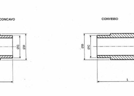 SEMI-SPACE LENGTH 116 mm. TYPE 4C4030 NARDI - AMA RICAMBI - CP1894D