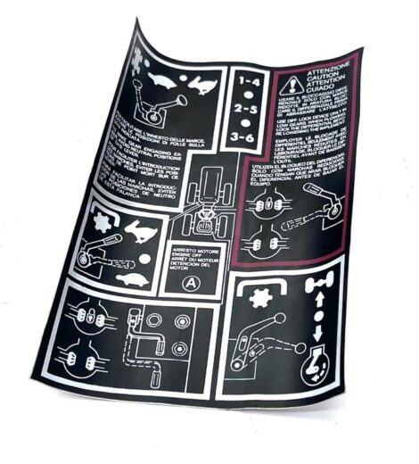 DECALCOMANIA ISTRUZIONI - GOLDONI - 00013835