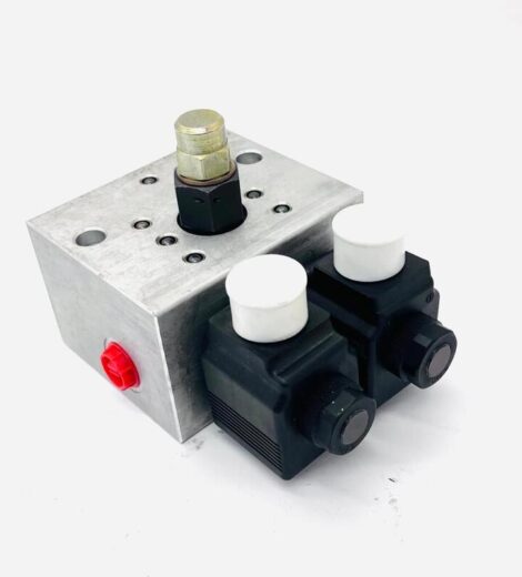 KIT 2 SOLENOID VALVES WITH SUPPORT - GOLDONI - 02030291