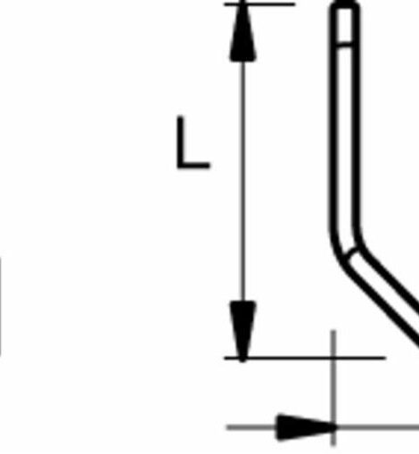 COLTELLO Y TIPO PROCOMAS FORO 16,5 mm. - AMA RICAMBI - 65524