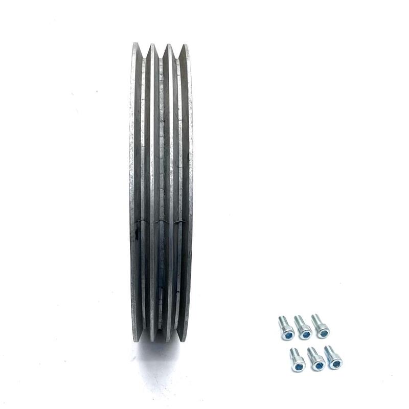 Puleggia A Pagoda In Alluminio - 5 Gole - Foro 24mm - Per Cinghie Tipo A - Per Trapani O Lucidatrici - Foto 6