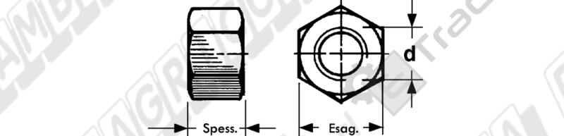 SOCKET M18x1,5 - L'AGRICOLA RICAMBI - 58150